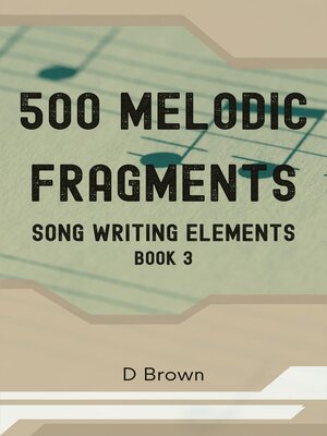 cover image of 500 Melodic Fragments
